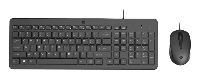 HP 150 Wired Mouse and Keyboard - FR