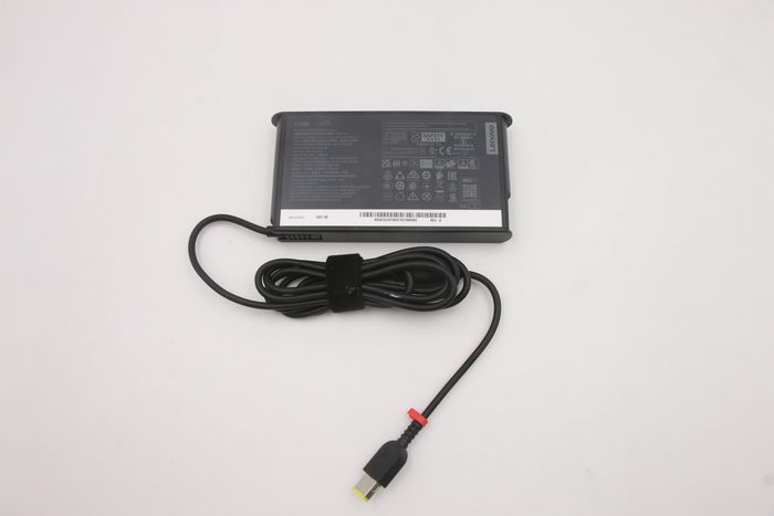 Lenovo 170W AC adapter, 89% efficiency, 100-240Vac input voltage, suitable for Lenovo devices, 3-phase design.
