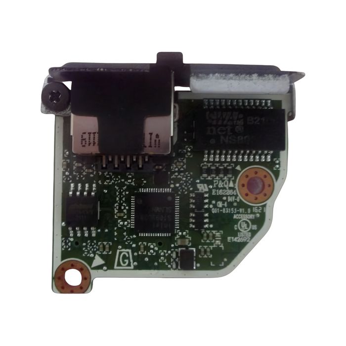 HP Network interface card (NIC) providing 2.5GbE connectivity, Intel i225-V chipset, RJ-45 interface, compatible with HP Flex IO V2 systems.