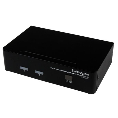 2 PORT PROFESSIONAL USB DISPLAY KVM SWITCH WITH AUDIO