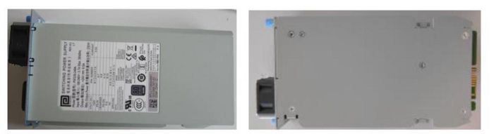 Hewlett Packard Enterprise 230 W Power supply SPS-3U power supply, 80 PLUS efficiency certification, designed for MSL3040 tape library systems.