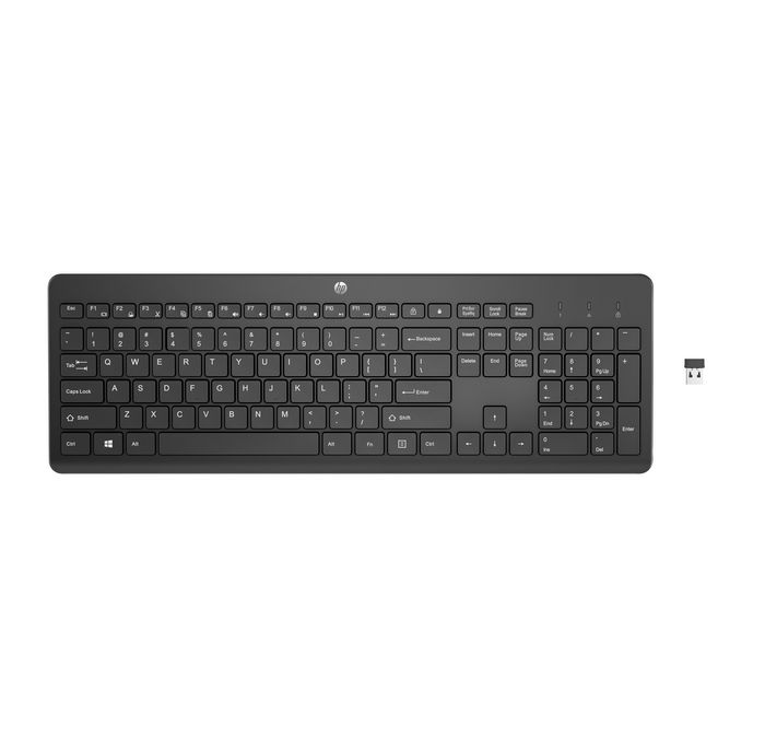 HP 230 Wireless Keyboard Black - UK