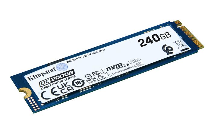 Kingston 240G DC2000B PCIe 4.0 M.2 2280 Enterprise SSD (Non-Heatsink)