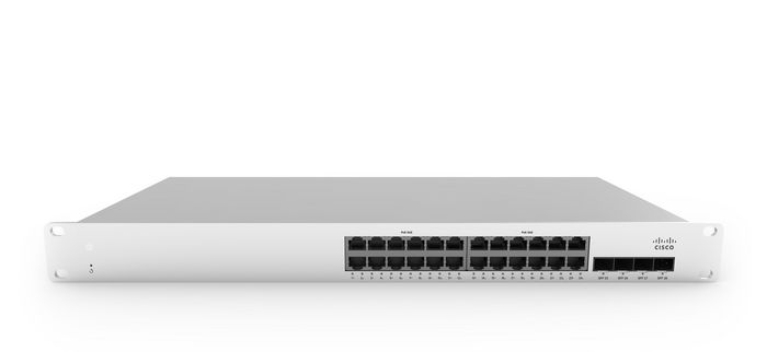 Cisco 24x 10/100/1000BASE-T RJ-45, 4x 1GbE SFP, 128 Gbps, 80G, 43.8x484.6x250 mm