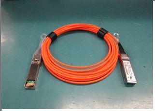 Hewlett Packard Enterprise 25GbE SFP28 to SFP28 Active Optical Cable, 5m length, multi-mode fiber, supports 25Gb/s data rate, compliant with SFF-8432 standards.