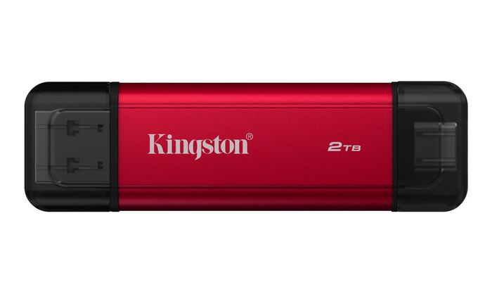 Kingston 2TB Dual USB-A/C Portable SSD, Up to 1050MB/s USB 3.2 Gen 2
