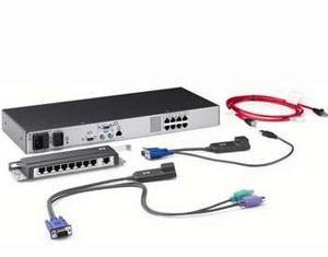 Server Con Switch/1x8p CAT5e