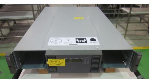 Tape library chassis with
