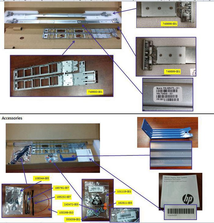 Hewlett Packard Enterprise Rack mount kit for 4U servers, includes cable management arm, compatible with HPE ProLiant DL580 Gen9 and Gen10.