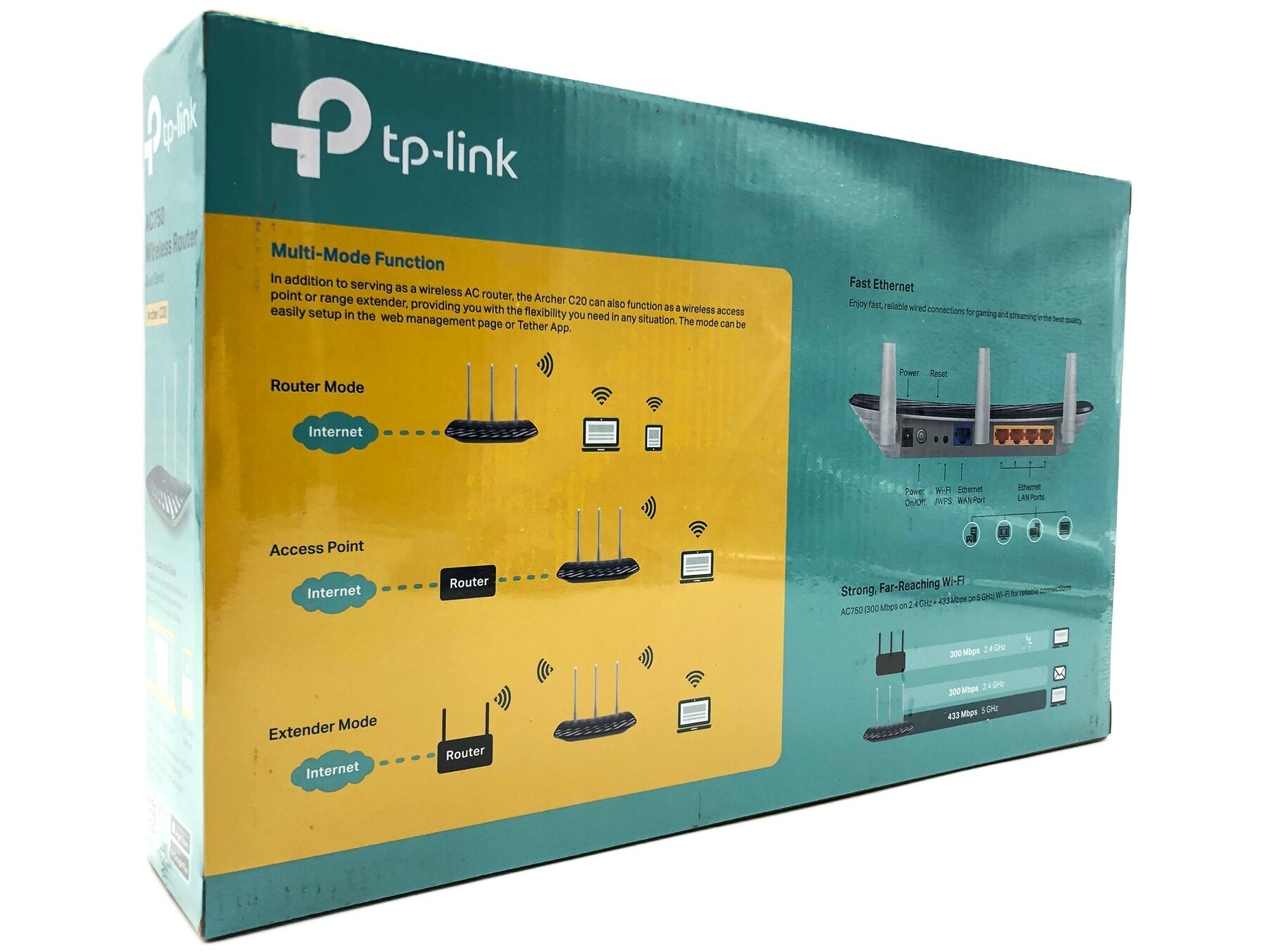 TP-Link Archer C20 AC750 Wireless Router