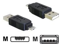Delock - USB-adapter - USB (han) til Micro-USB Type A (han)