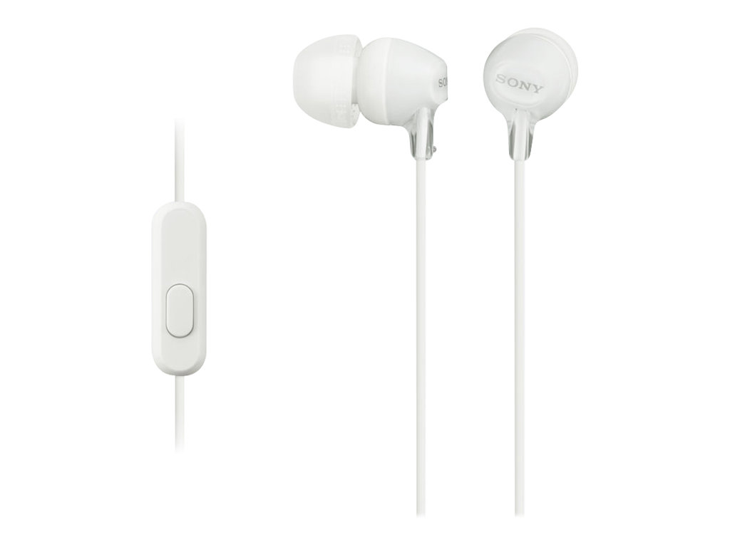 Sony MDR EX15AP Cable Earbuds White