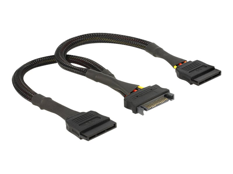 Delock Strømkabel 25cm
