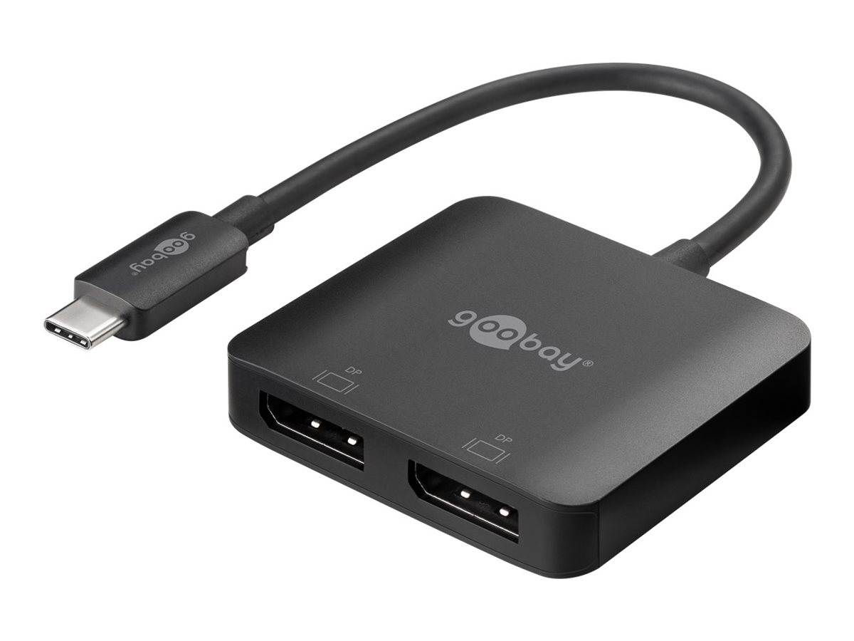 goobay Videoadapter 12cm Sort