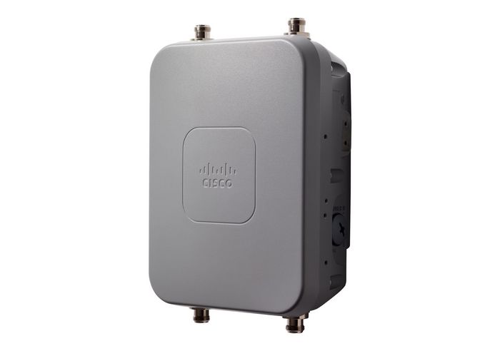 Cisco Aironet 1562E-E-K9 Wi-Fi Outdoor Access Point, 802.11ac Wave 2, with External Antenna (AIR-AP1562E-E-K9)