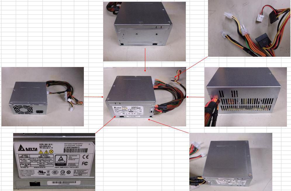 350W ML30 G9 NON HOT PLUG PSU
