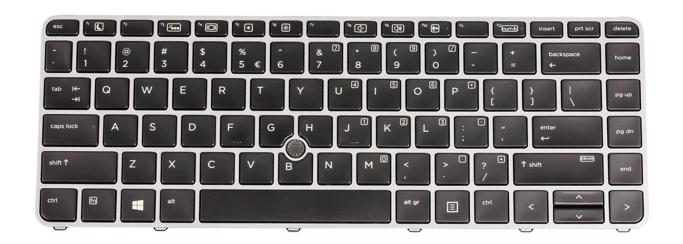 HP Backlit keyboard assembly (Netherlands)