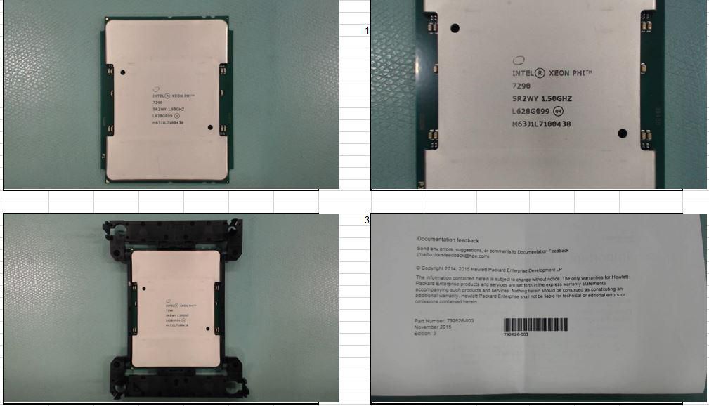 Intel Xeon Phi KNL 7290