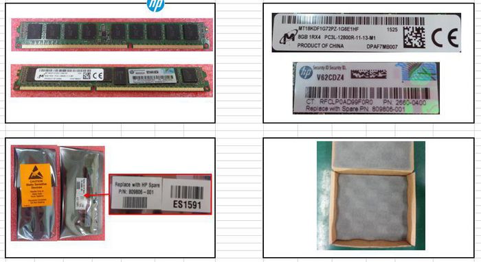 Hewlett Packard Enterprise 8GB DDR3L DIMM memory module, PC3L-12800R speed, very low profile design, compatible with select HPE systems.