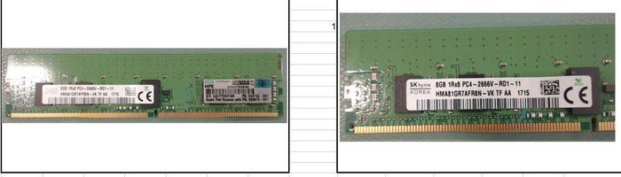 Hewlett Packard Enterprise 8GB PC4-2666V-R