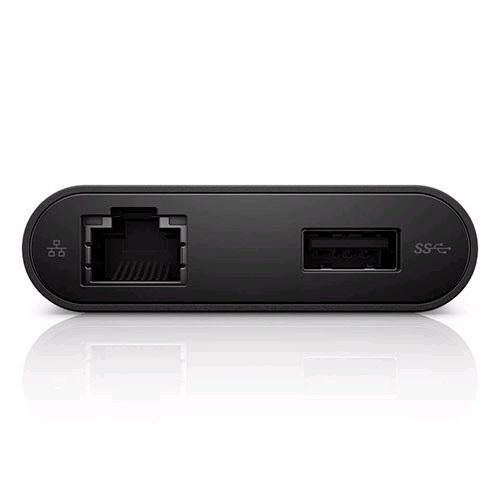 Dell EMEA Only, Adapter Connector DA200, Oxti Corporation, (USB-C to HDMI/VGA/Ethernet/USB 3.0, Replacing old P/N 6N8T2)