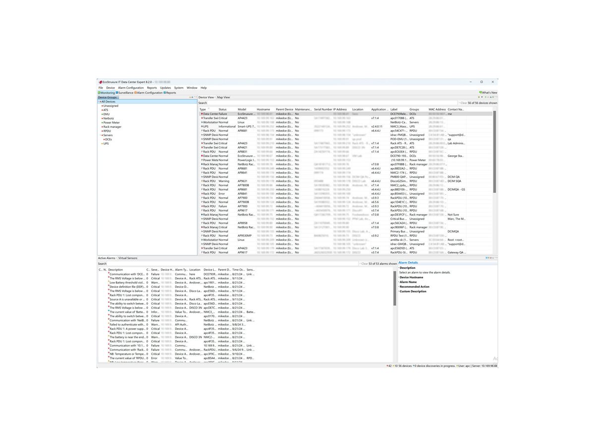APC Data Center Expert Perpetual License for 10 Nodes