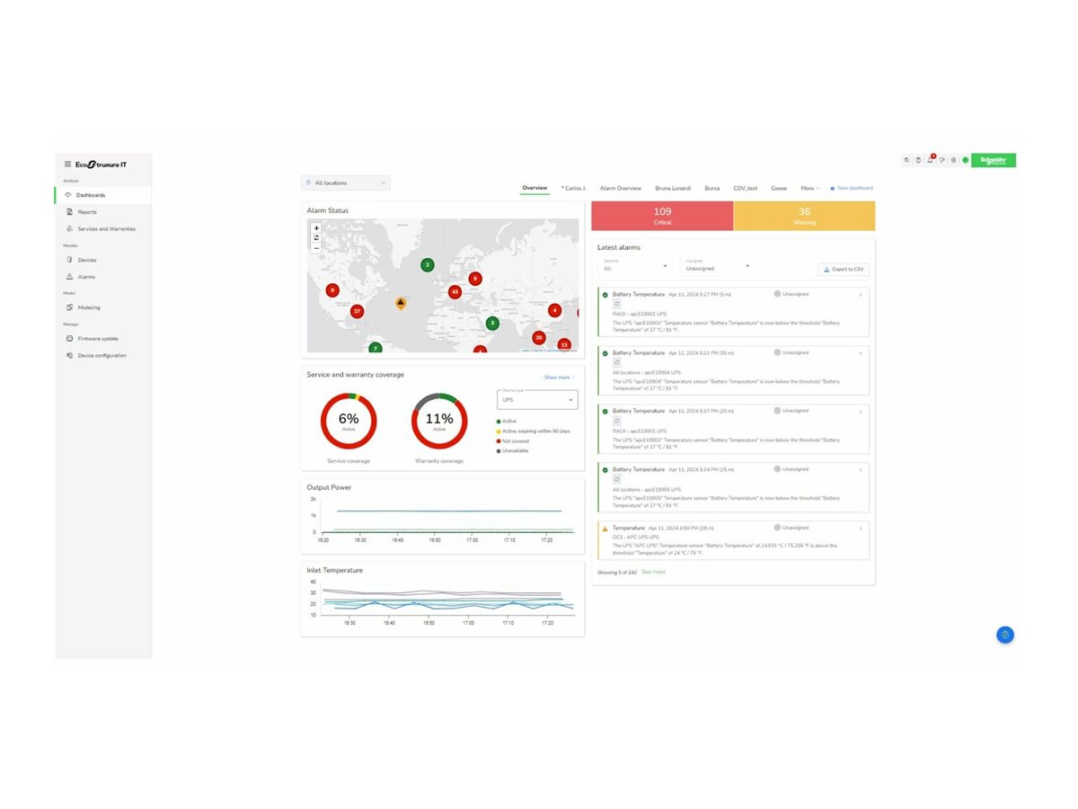 APC EcoStruxure IT Expert 10 nodes for 5 years