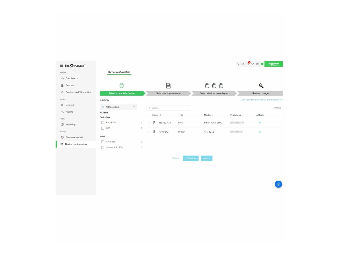 APC EcoStruxure IT Expert 100 nodes 1 year