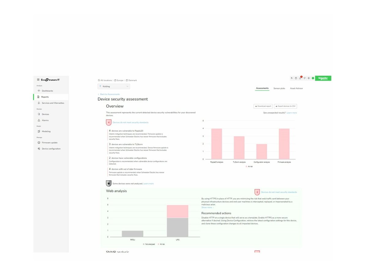 APC Recurring Monthly EcoStruxure IT Expert 1000 node subscription