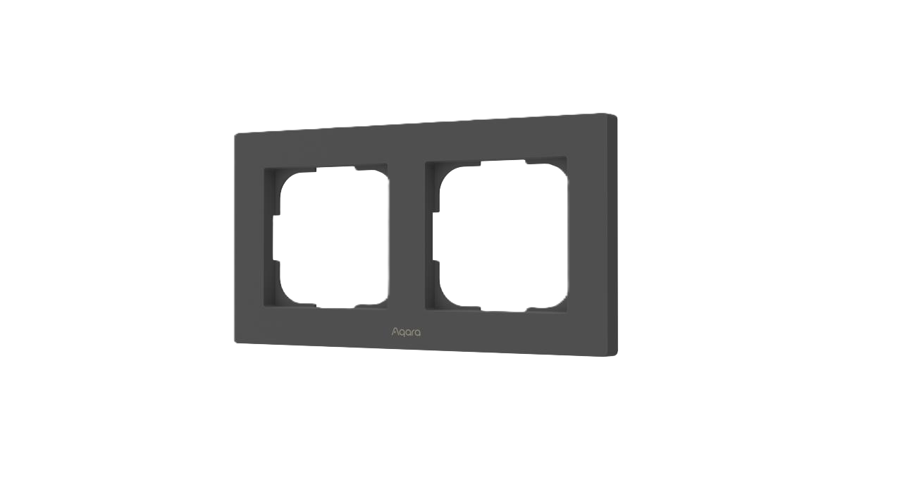 AQARA Switch Frame H2 *white* 2-fold