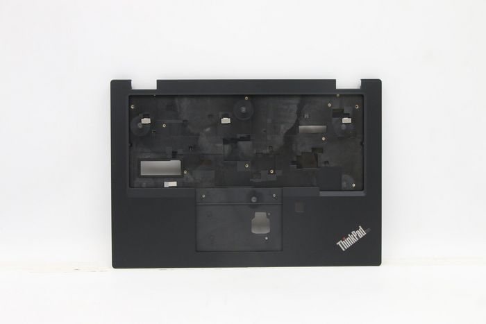 Lenovo Clamshell cover for Lenovo Ares 1.0 Intel FRU, black color, includes keyboard mylar, dimensions 1.2 cm height.
