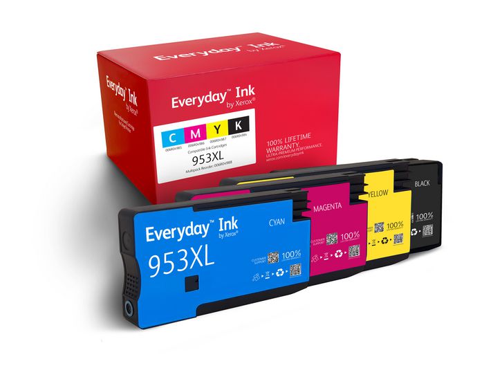 Xerox Everyday™ Multipack Ink by Xerox compatible with HP HP953XL (HP953XL MULTIPACK), High capacity