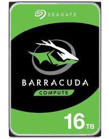 Seagate BarraCuda 3.5" Hard Drive 16TB