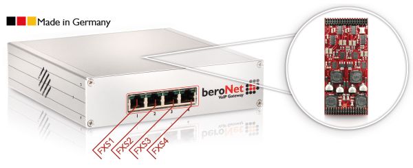 beroNet Modul 4x FXS