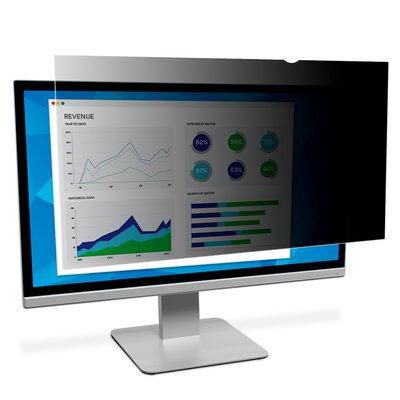 3M Black Privacy Filter for 23.8 in Full Screen Monitor