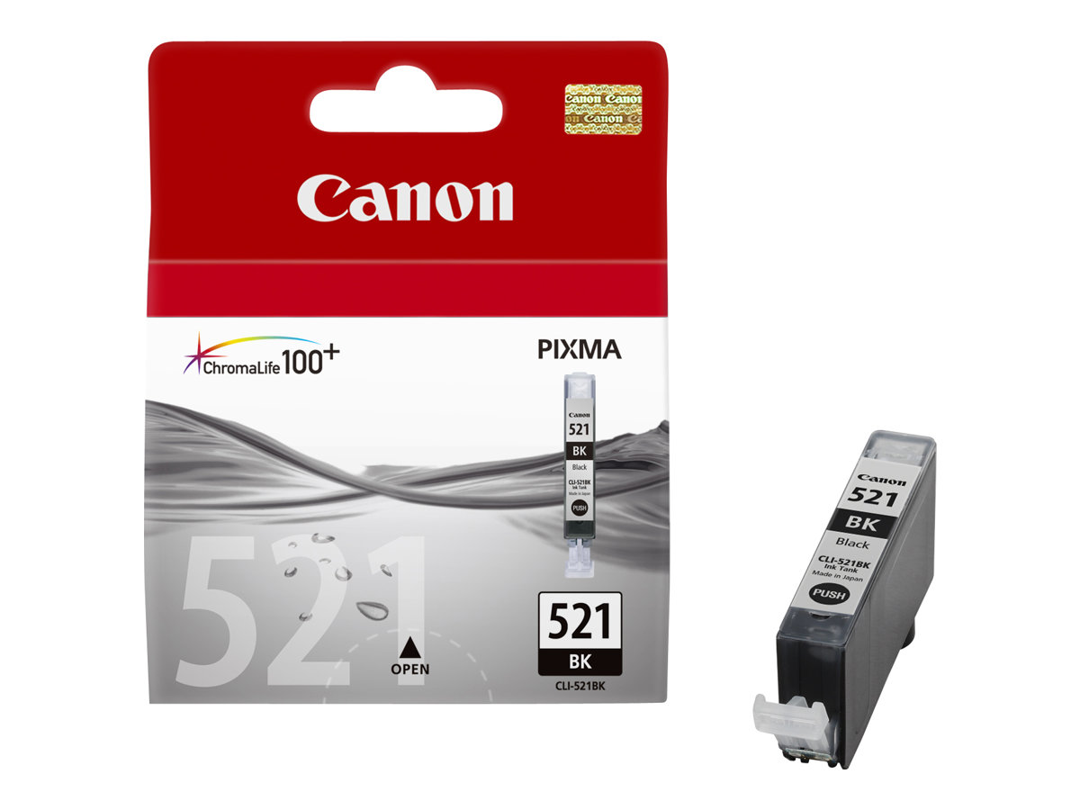Canon CLI-521BK Black Ink Cartridge