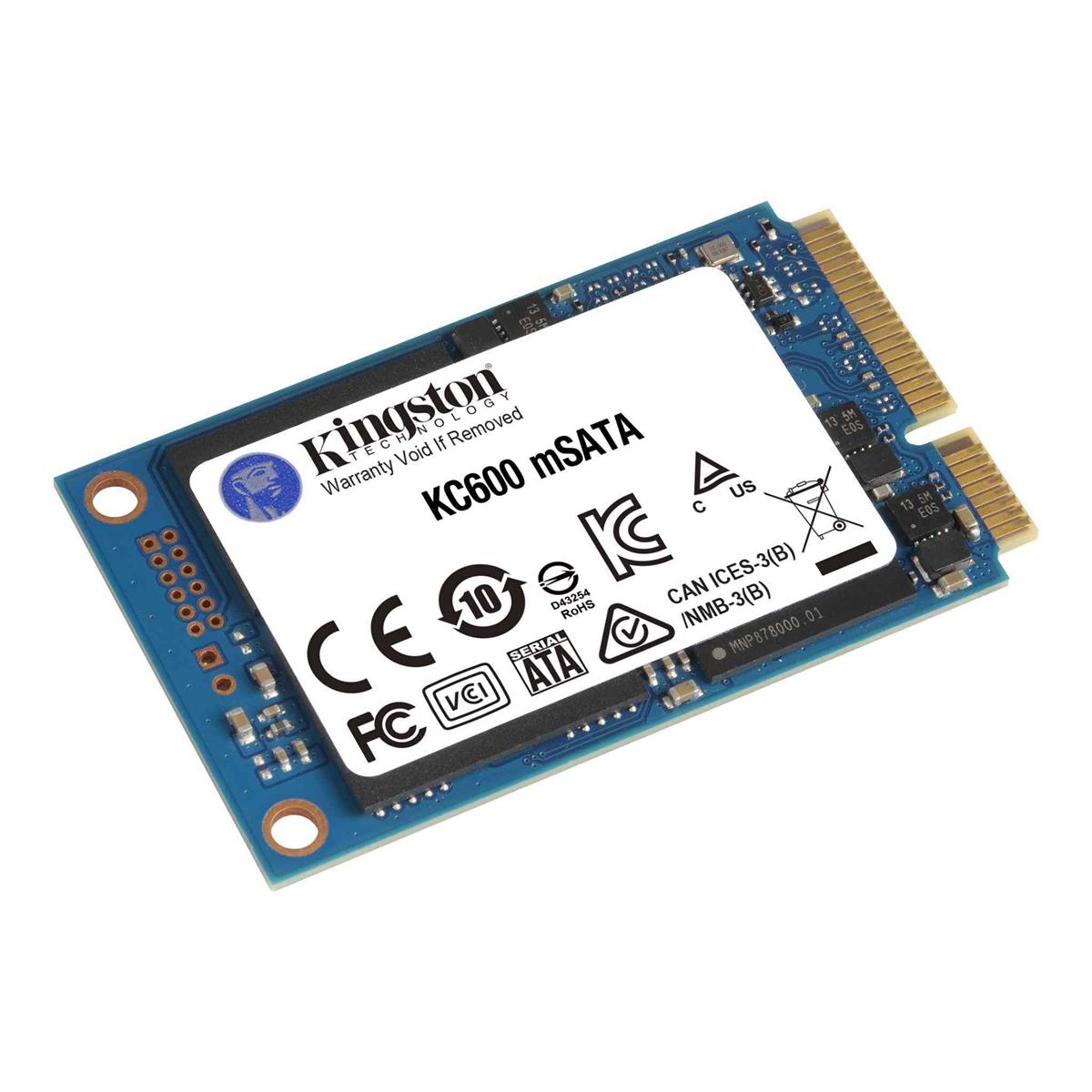 Kingston KC600 mSATA 256GB