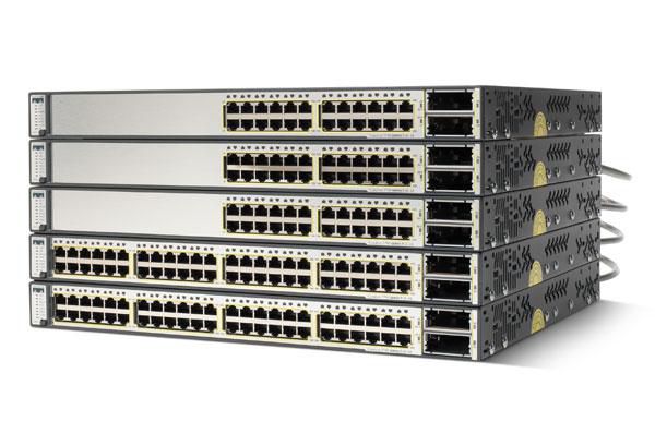 Cisco Catalyst 3750E 24 10/100/1000+2*10GE(X2),265W,IPB s/w
