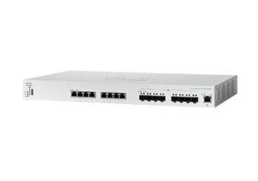 Cisco Managed, 8 x 10 Gigabit copper ports, 8 x 10 Gigabit SFP+ (dedicated), 1 x GE management port, EU