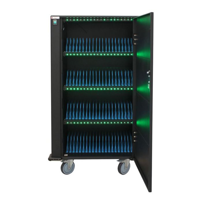 Techly CHARGING STATION TROLLEY 80 USB NOTEBOOK/TABLET/SMARTPHONE