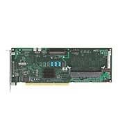 Hewlett Packard Enterprise The Smart Array 641 Controller is a 64-bit, 133MHz PCI -X, single channel, SCSI array controller for entry-level hardware-based fault tolerance that allows you to configure up to 6 internal hard drives to store up to 1.80 TB of storage.