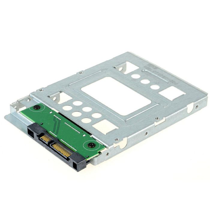 CoreParts 2.5"-3.5" SAS/SATA Bracket KIT2535, Silver, with the screws