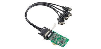 Moxa 4-port RS-232 PCI Express serial board