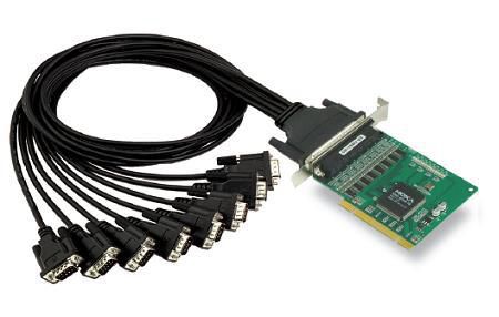 Moxa 8-port RS-232 Universal PCI serial board