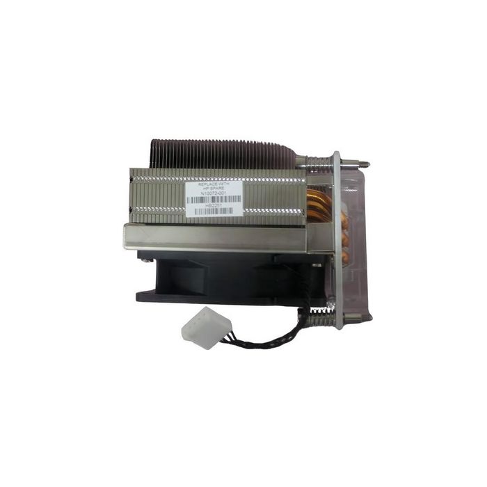 HP CPU cooling fan for HP Z2 Tower G9 Workstation, 125W power, 5-pin connector, dimensions 9.2x9.2x2.5cm.