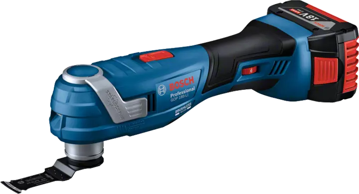 Bosch GOP 185-LI 18 V Sort, Blå