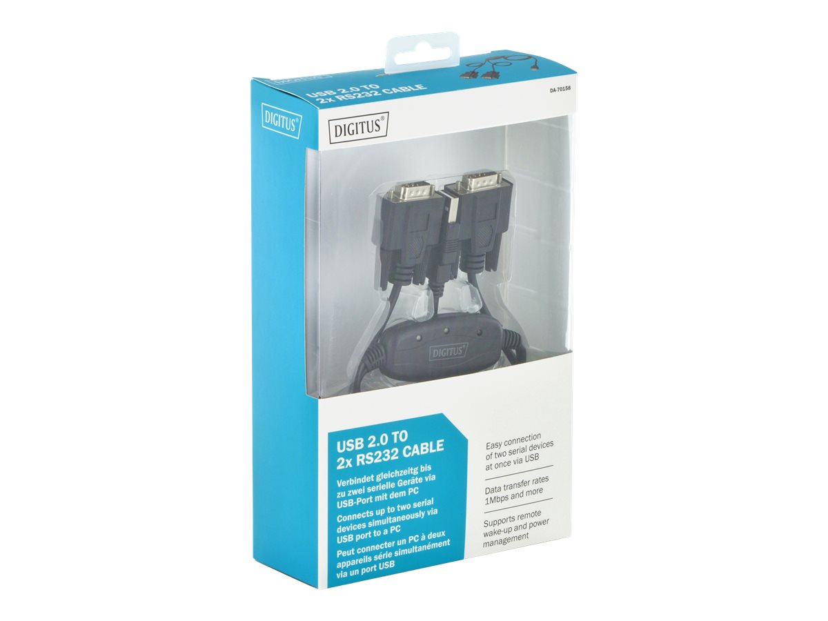 DIGITUS Seriel adapter USB Kabling