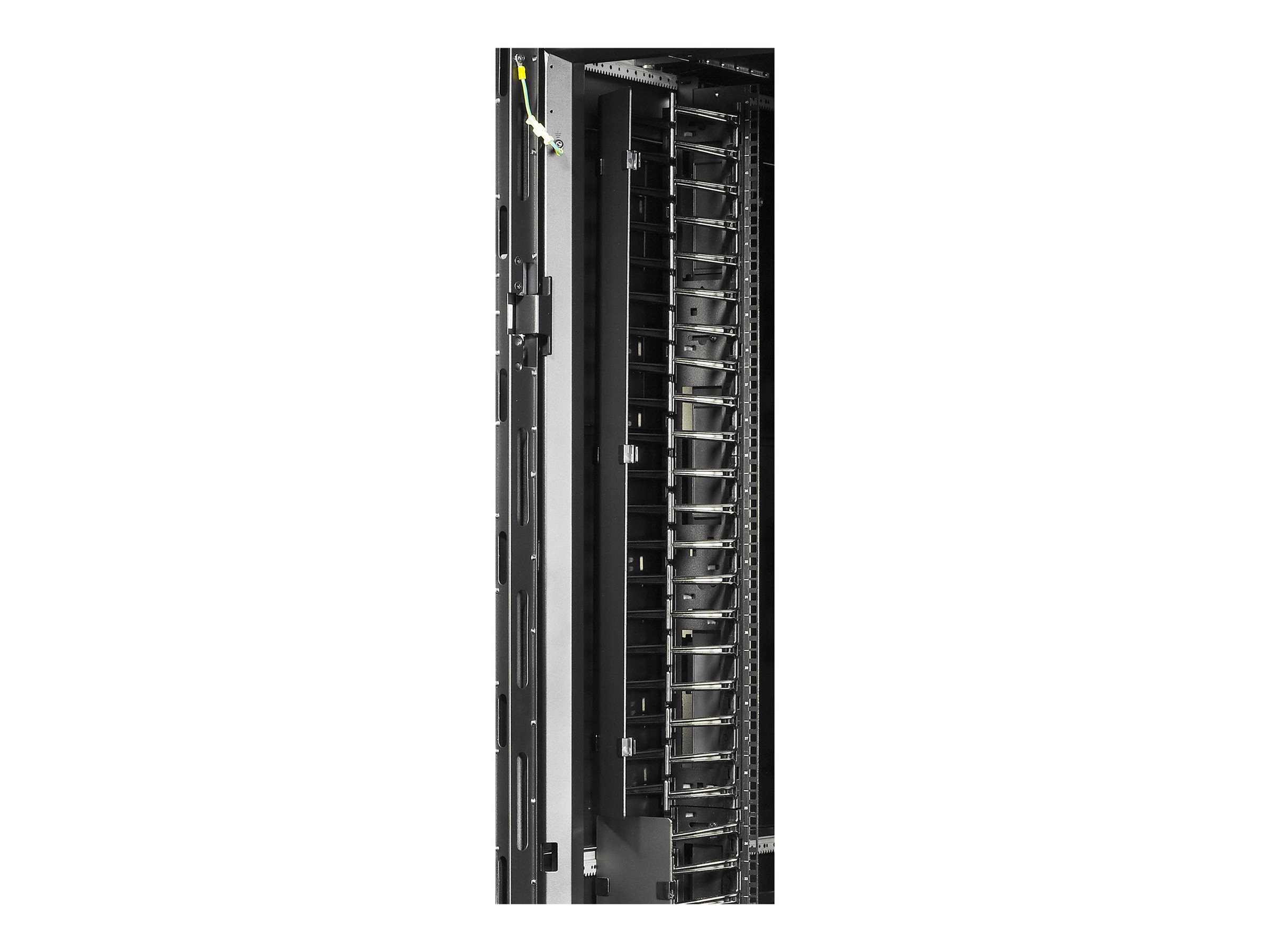 APC Rack kabel administration panel cover Sort