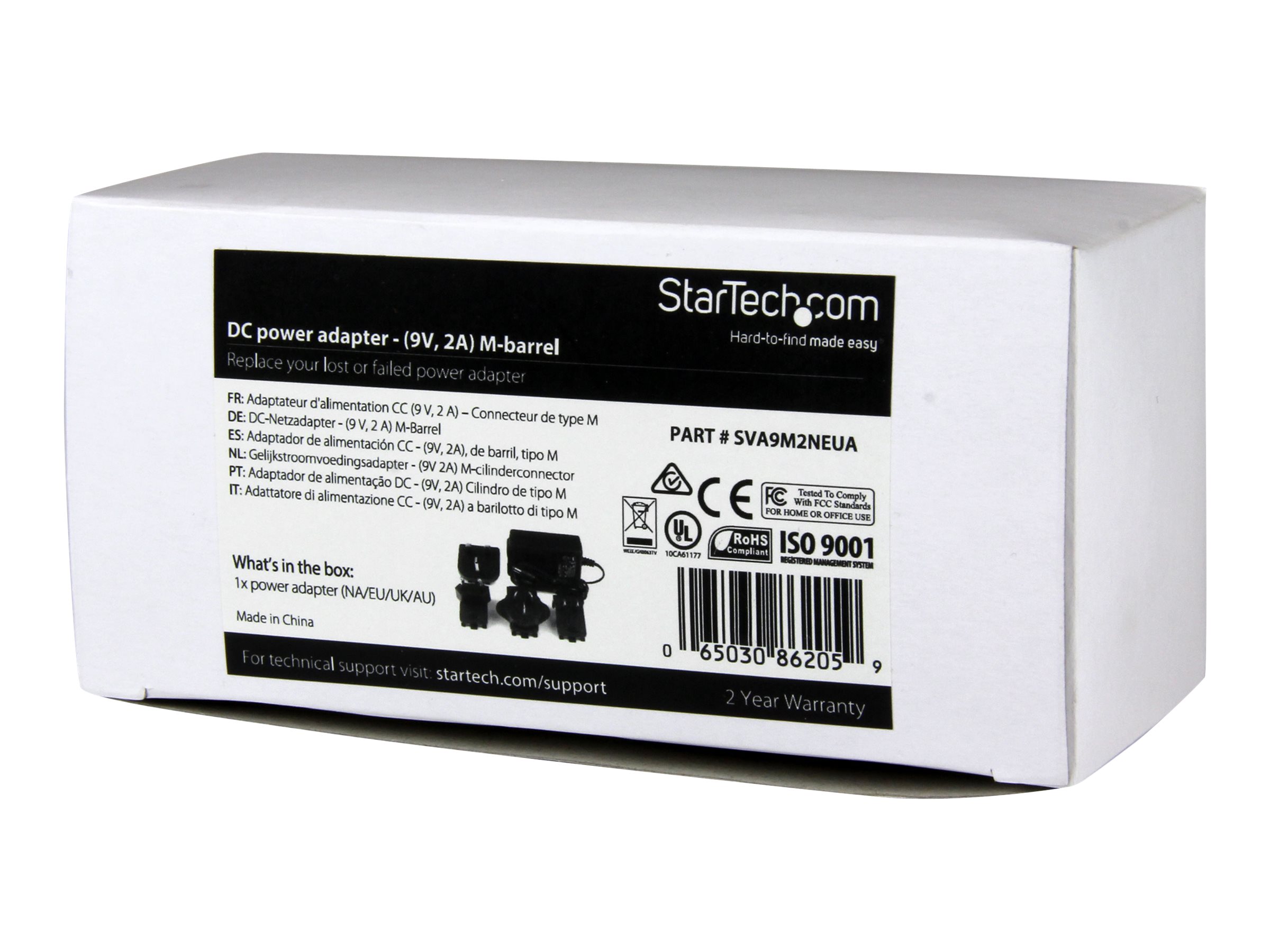 StarTech.com Strømforsyningsadapter