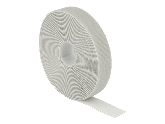 Delock Hook-and-loop fastener 5m Grå